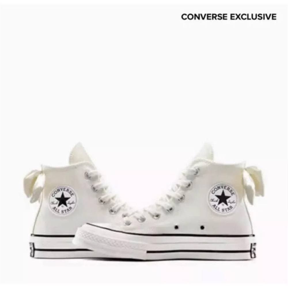 Converse BOW White High-Top Sneakers SIZE 10